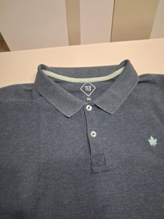 Polo Caballero TEX Manga Corta Talla XL