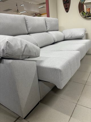 Sofá 3 plazas extraíble y reclinable