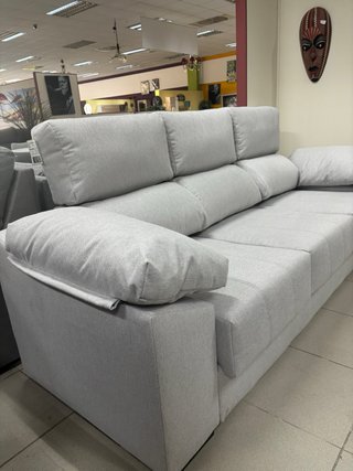 Sofá 3 plazas extraíble y reclinable