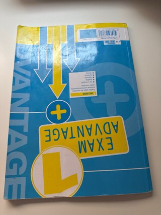 Advantage Workbook y Student's book 1 Bachillerato