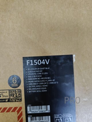 Portátil ASUS Vivobook 15