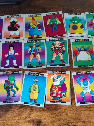 Colección Dragon Ball y Dragon Ball Z 90 tarjetas