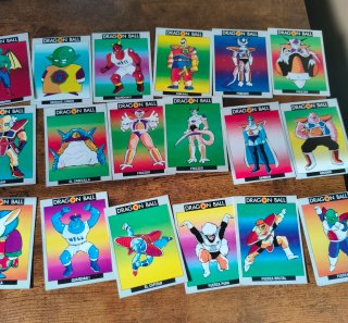 Colección Dragon Ball y Dragon Ball Z 90 tarjetas