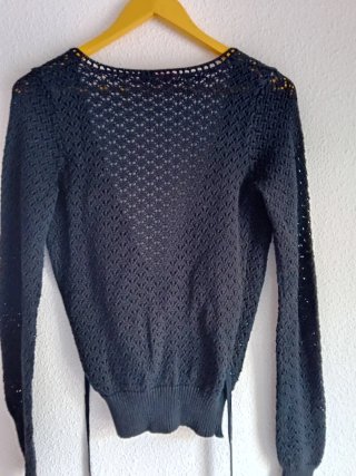 Jersey Bershka cruzado punto M