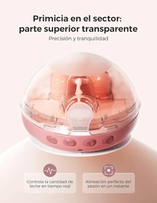 Momcozy Air 1 Sacaleches con App y Estuche