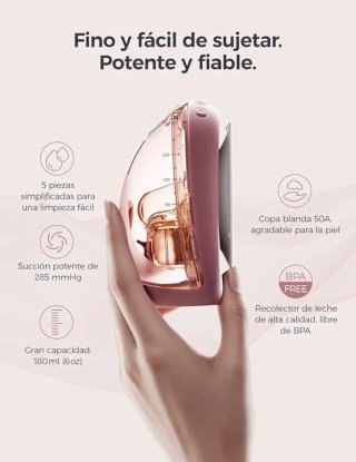 Momcozy Air 1 Sacaleches con App y Estuche