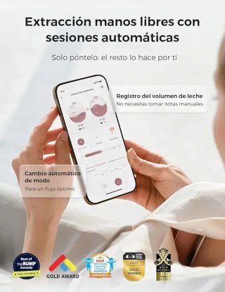 Momcozy Air 1 Sacaleches con App y Estuche