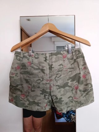 Pantalón corto camuflaje mujer Talla S
