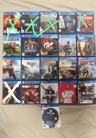Juegos PS4 (PlayStation 4) se venden o se cambian