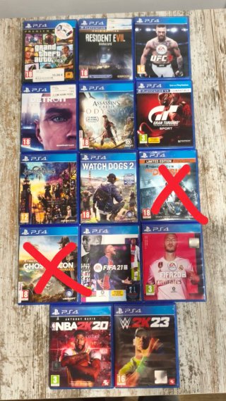 Juegos PS4 (PlayStation 4) se venden o se cambian