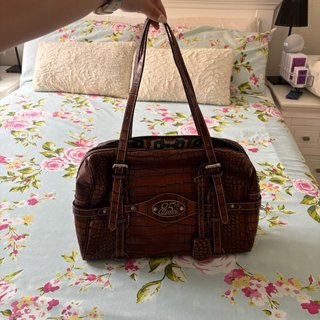Bolso Gucci 85 Aniversario Cocodrilo Marrón