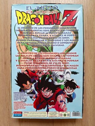 LOTE 2 JUEGOS DE MESA DRAGON BALL Z 2001 2002