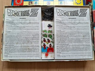 LOTE 2 JUEGOS DE MESA DRAGON BALL Z 2001 2002