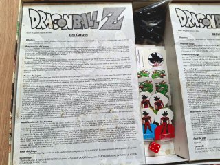 LOTE 2 JUEGOS DE MESA DRAGON BALL Z 2001 2002