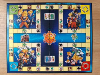 LOTE 2 JUEGOS DE MESA DRAGON BALL Z 2001 2002