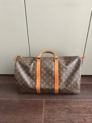 Louis Vuitton Keepall 55 Monogram Vintage 80s