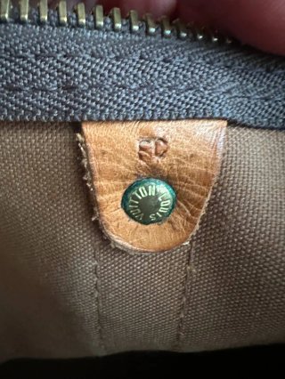 Louis Vuitton Keepall 55 Monogram Vintage 80s