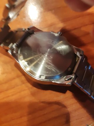 Reloj Citizen Eco-Drive Esfera Azul y Plateada