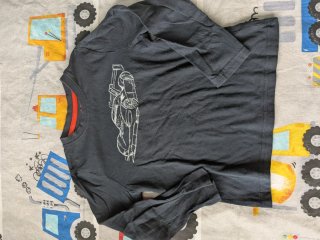 Lote 4 camisetas manga larga 100/116