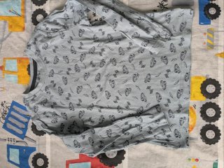 Lote 4 camisetas manga larga 100/116