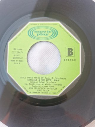 Vinilo Santaren & The Lovin Girls Dance Tango Tang