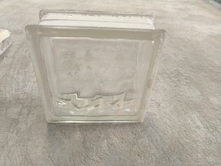 350 Ladrillos de Pavés de Cristal
