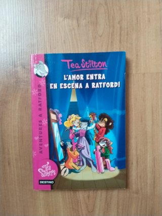 8 libros de la colección Tea Stilton en Catalán