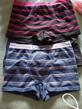 Lote 3 Calzoncillos UOMO Talla L