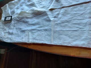 Pantalón de lino Corte Fiel talla 38