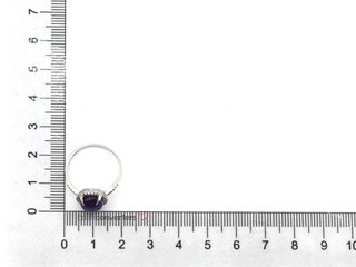 sortija oro 18k con piedra con diamante