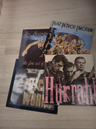 Lote 4 Vinilos: Boomtown Rats, That Petrol Emotion