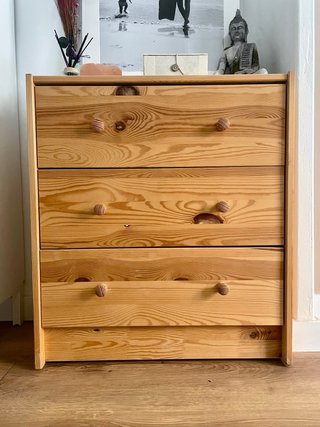 Cómoda RAST madera, 2 unidades