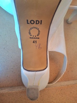 Zapatos de tacón LODI beig claro talla 41