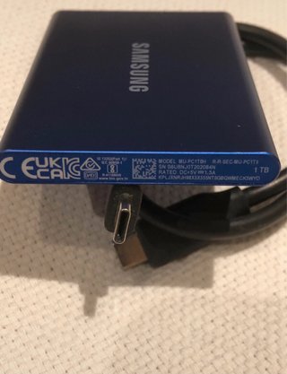 SSD Samsung T7 1TB Azul