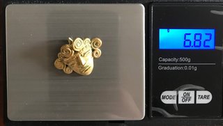 Rostro Dios Oro Tumbaga + Regalo
