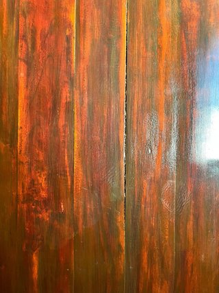 Mesa de centro de madera maciza