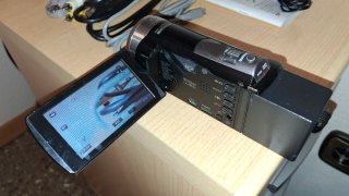 Videocámara JVC GZ-E305BE Negra