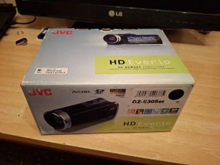 Videocámara JVC GZ-E305BE Negra