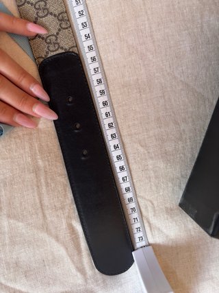 Cinturón Gucci GG talla70 con factura
