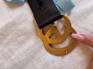 Cinturón Gucci GG talla70 con factura