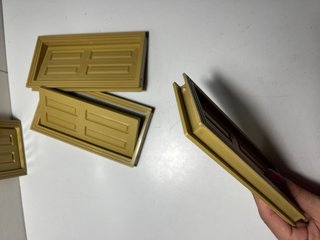Porte per casa delle bambole in miniatura (4 pz)
