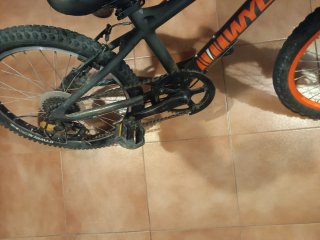 Bicicleta Infantil 20 Arancione/Grigio