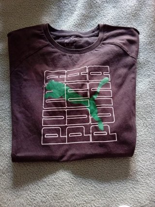 Camiseta Puma Negra Talla M