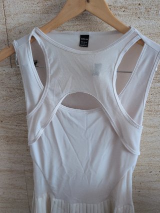 Vestido pádel o tenis blanco T. M