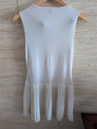 Vestido pádel o tenis blanco T. M