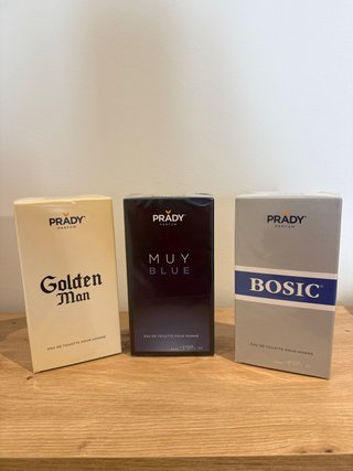 Pack 3 colonias PRADY hombre