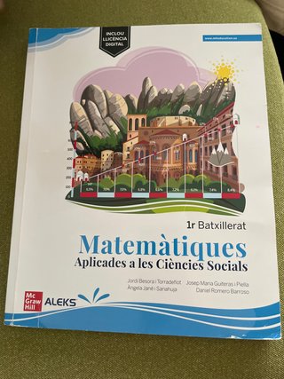 Libro 1 bachillerato matemáticas