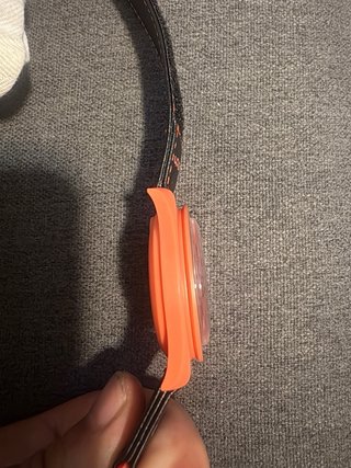 Omega x Swatch Moonwatch Negro Naranja