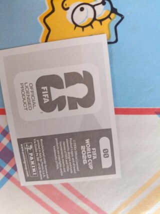 Cromo Panini 00 Error