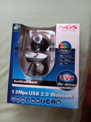 Webcam NGS SwiftCam 300 USB 2.0 1.3Mpx